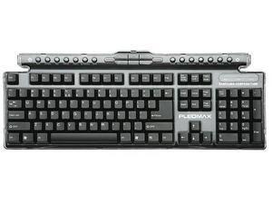 Samsung Crystal Keyboard, Black, DE