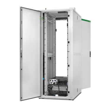 صورة مركز بيانات EcoStruxure المصغر، رف 42U، 5kVA، تبريد RM، 230V، 50Hz، 2000x800x1200 مم