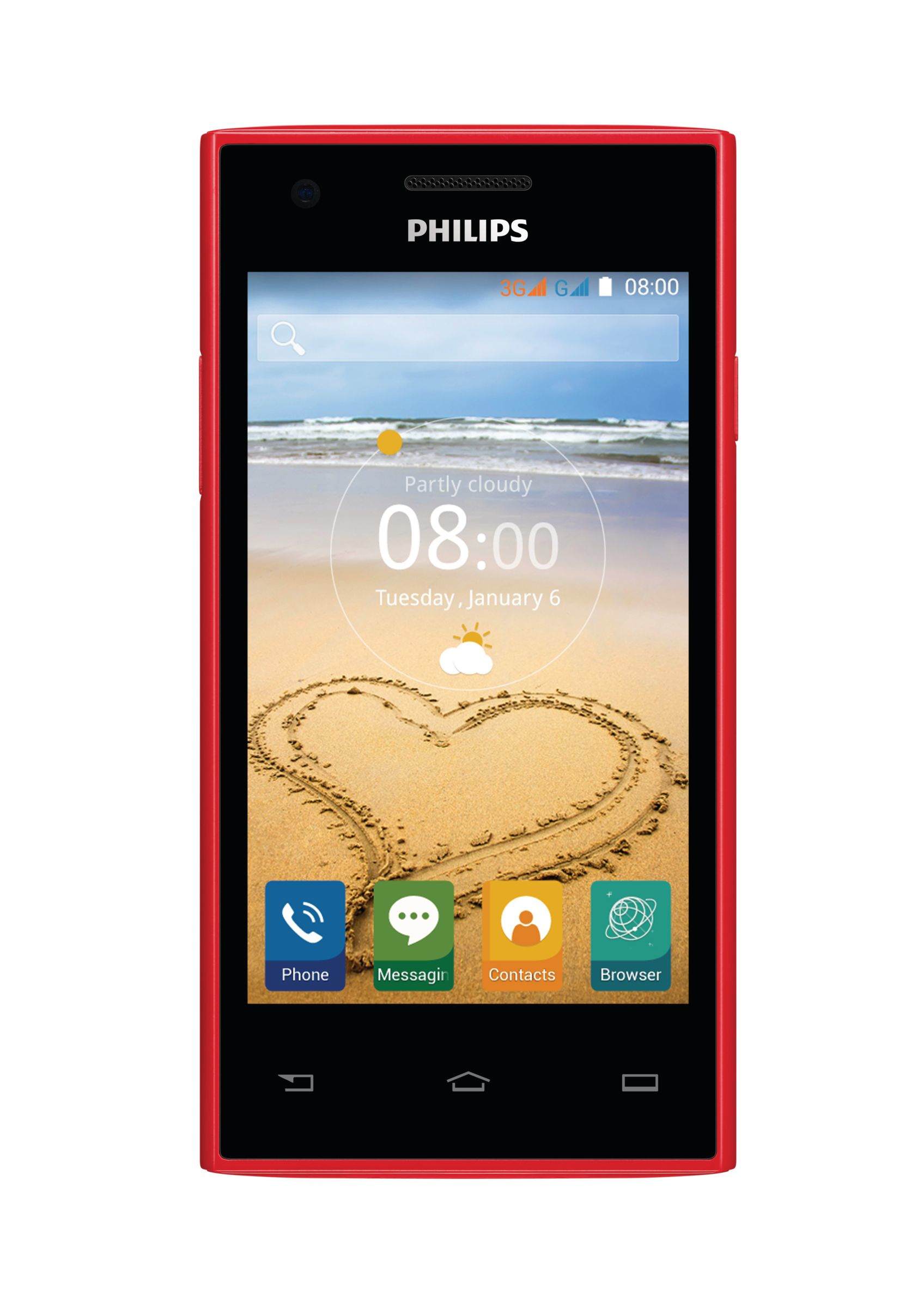 Philips CTS309RD/53 smartphone – image 2
