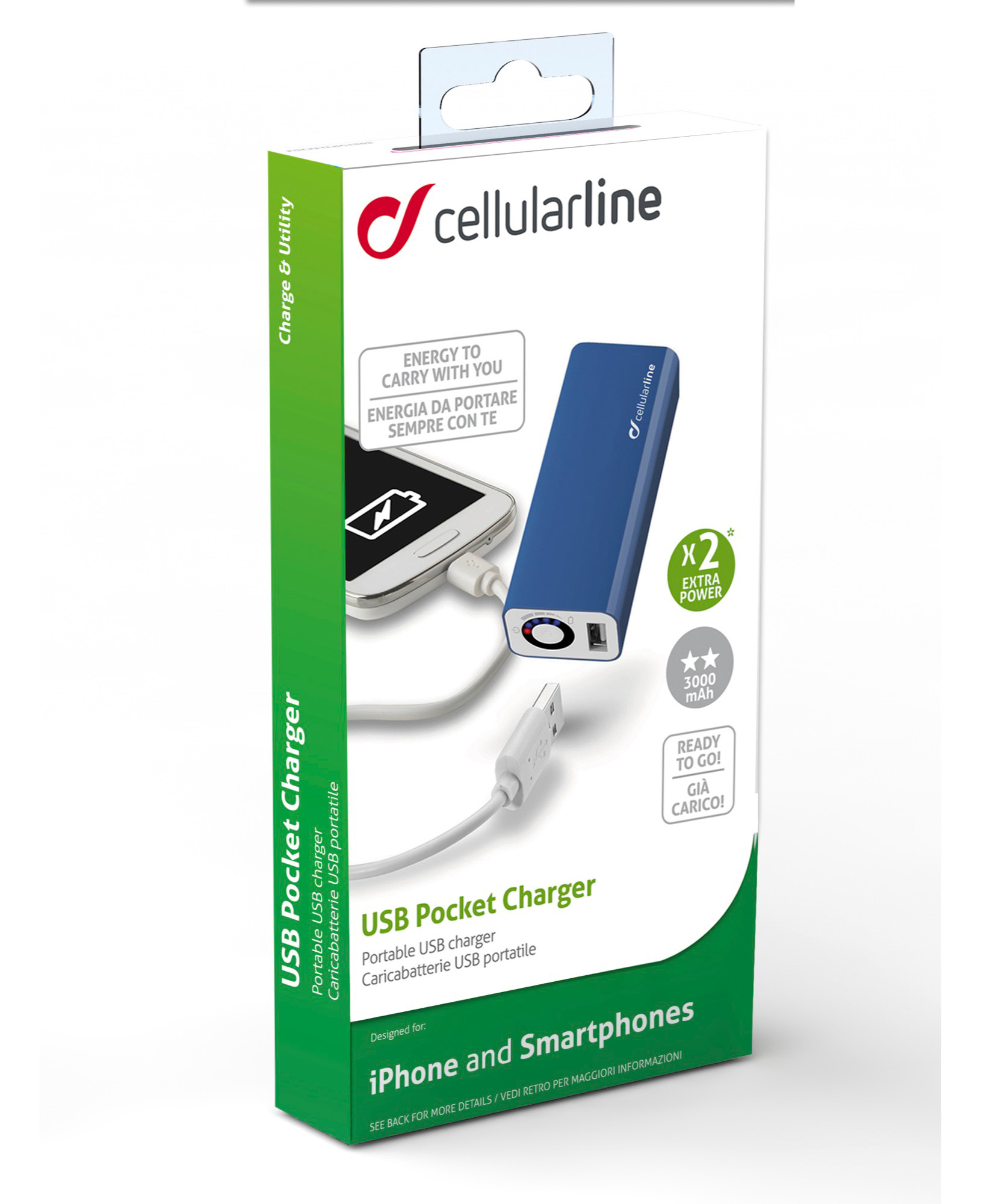 Cellularline USB POCKET CHARGER – image 3