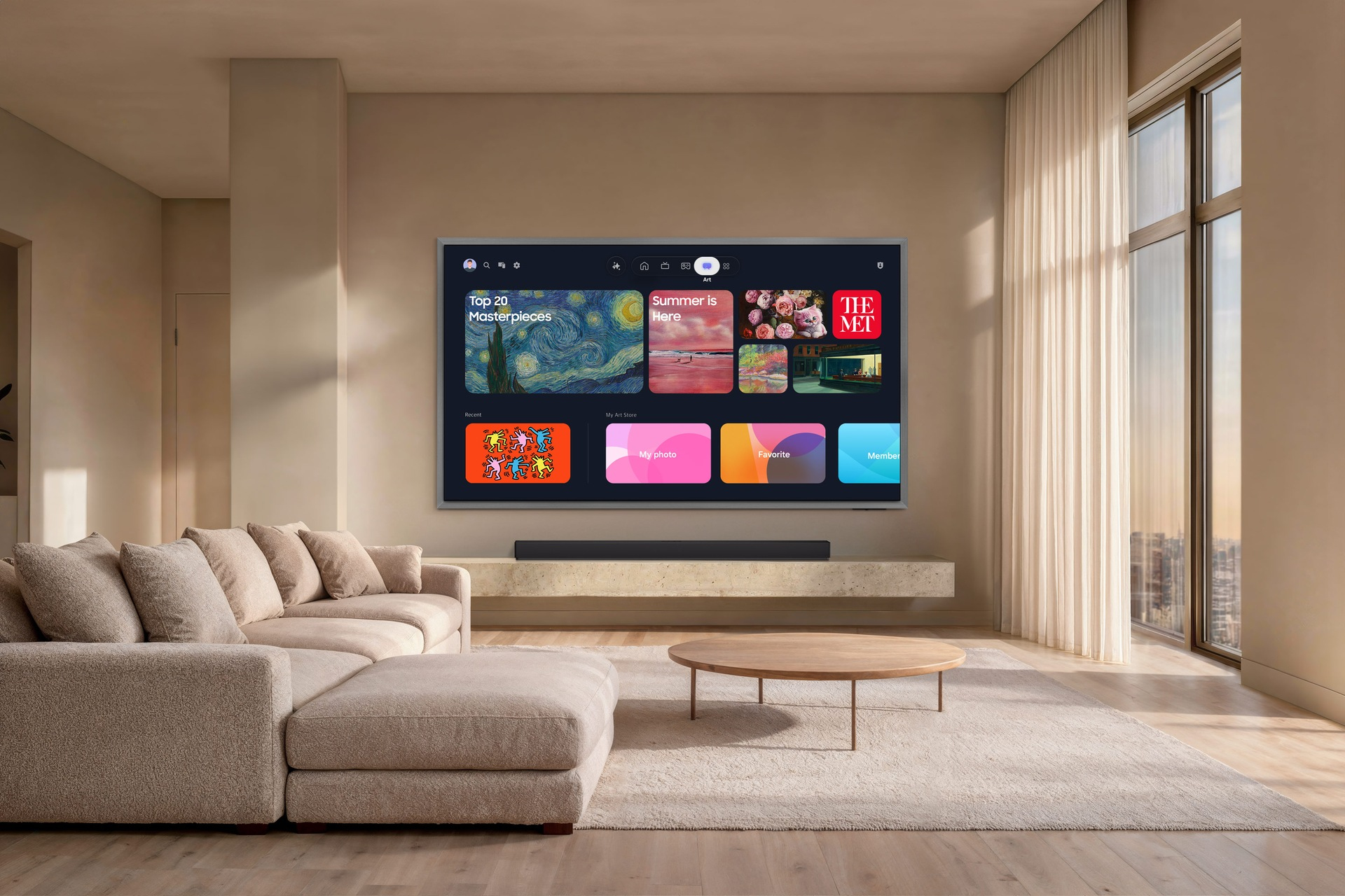 TV OLED SAMSUNG TQ77S99H 2026 sans reflet 4K AI (194cm) — photo 8
