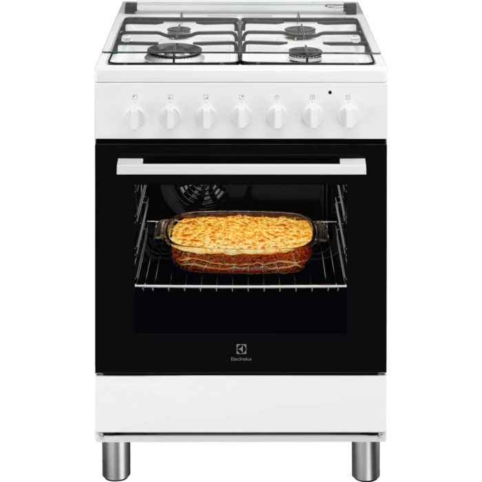 Electrolux LKK620000W Freestanding cooker Electric Gas White