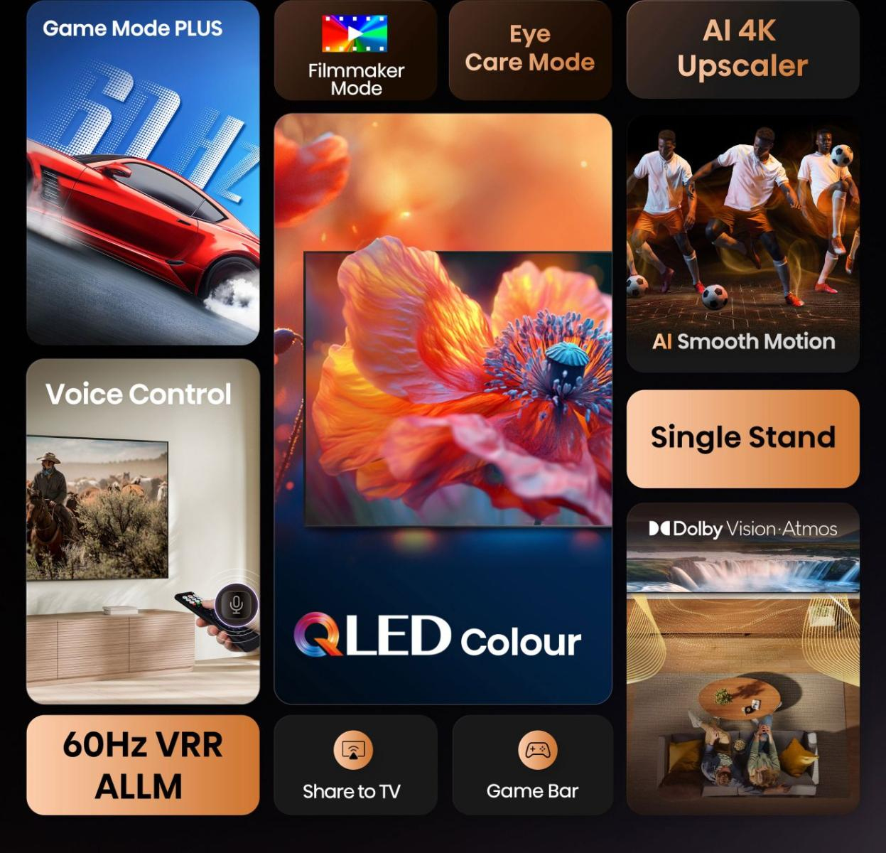 TV Hisense QLED 43A7Q 108 cm 2025 — photo 3