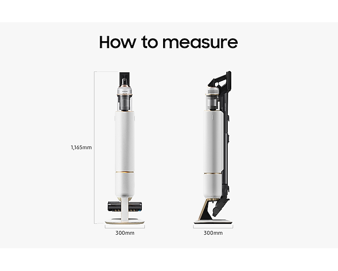 Samsung VS20A95843W/EU stick vacuum/electric broom Upright vacuum Battery Dry&wet HEPA Bagless – image 4