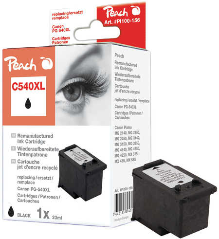 Peach 316476 ink cartridge 1 pc(s) Black