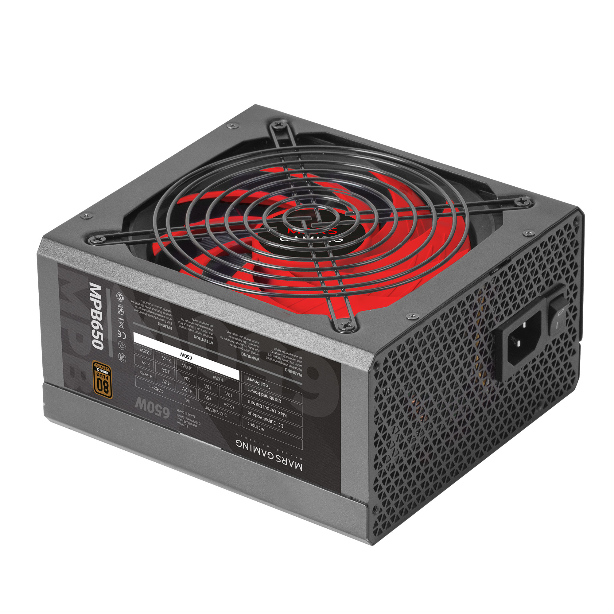 Mars Gaming MPB650 PC ATX