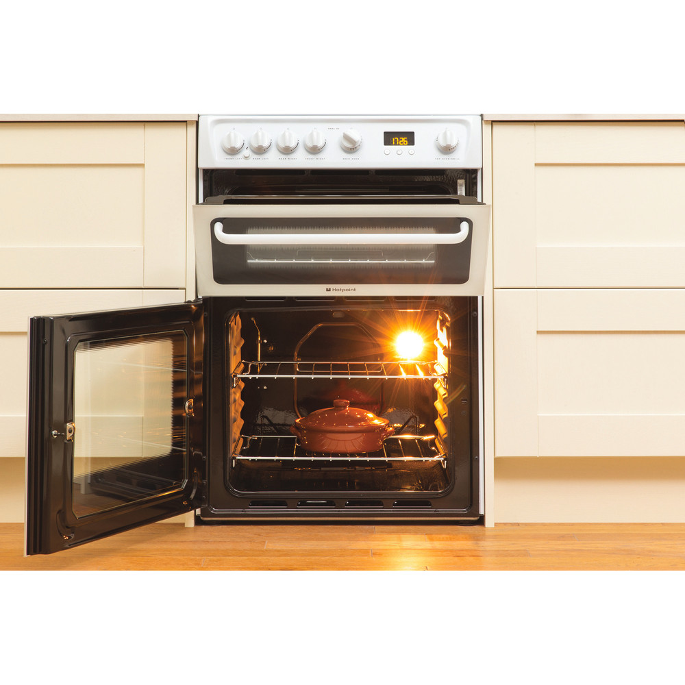Hotpoint HAGL60P cooker Freestanding cooker Gas White – image 3
