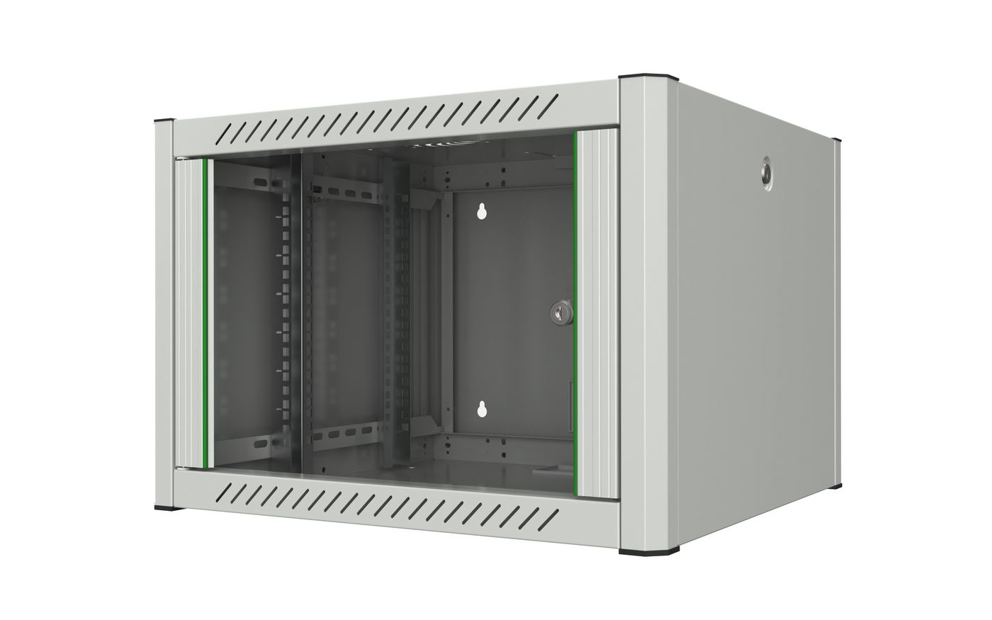Lanview RWP07U56WH rack cabinet 7U Wall mounted rack White