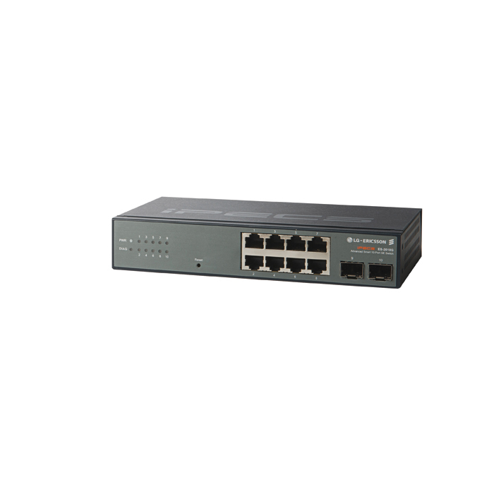 LG ES-2010G network switch Managed L2 Black