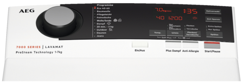 AEG L7TEE70378 washing machine Top-load – image 2