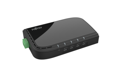Fujitsu S26391-F6099-L404 interface hub USB 3.2 Gen 1 (3.1 Gen 1) Type-C Black – image 1