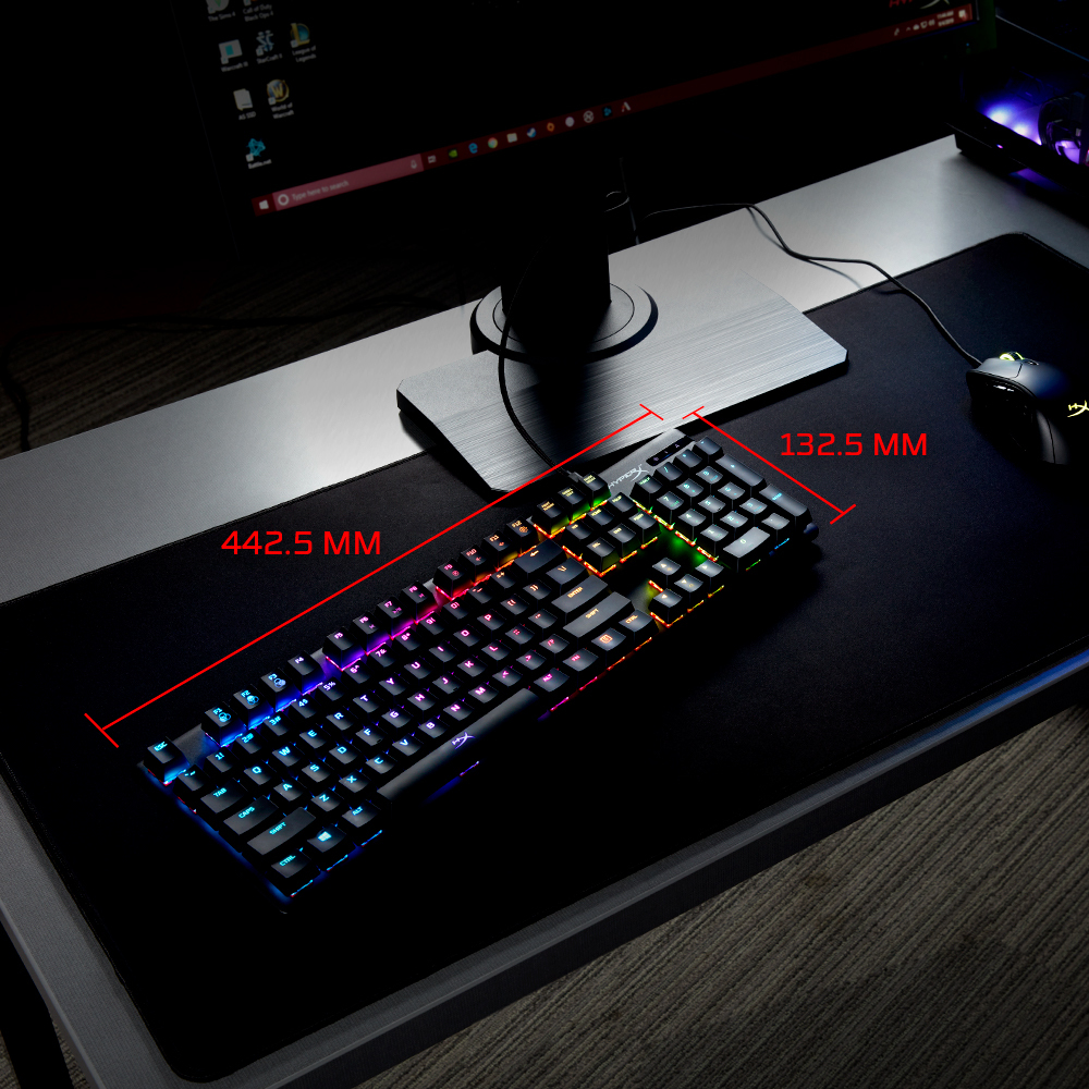 HyperX Alloy Origins - Mechanical Gaming Keyboard - HX Aqua (US Layout) (HX-KB6AQX-US) – image 7