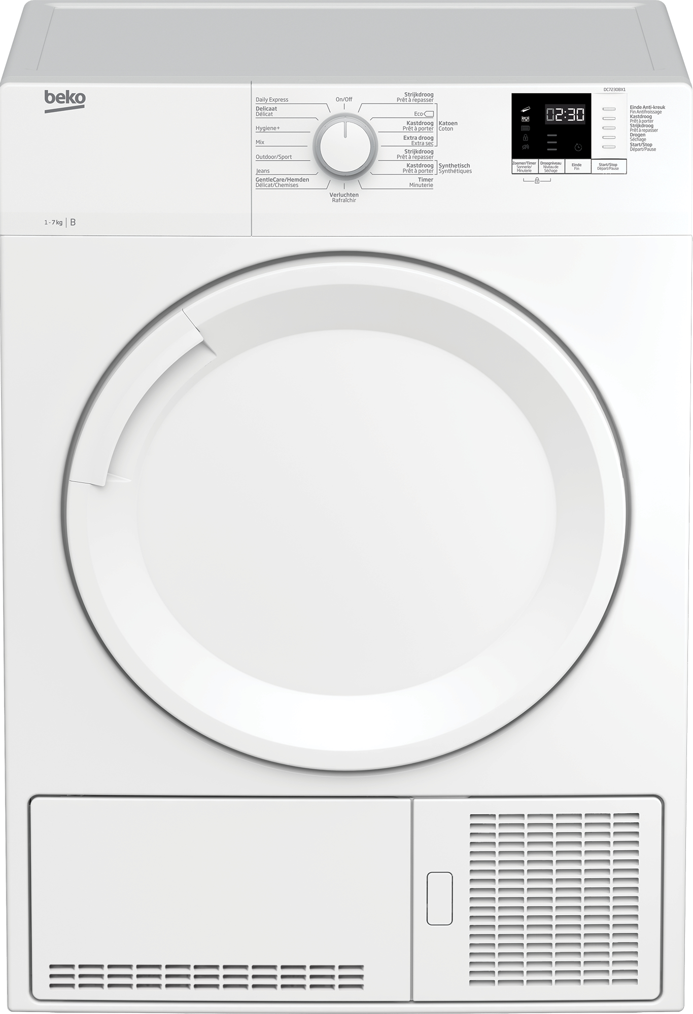 Beko DC7230BX1 — vue 1 sur 3