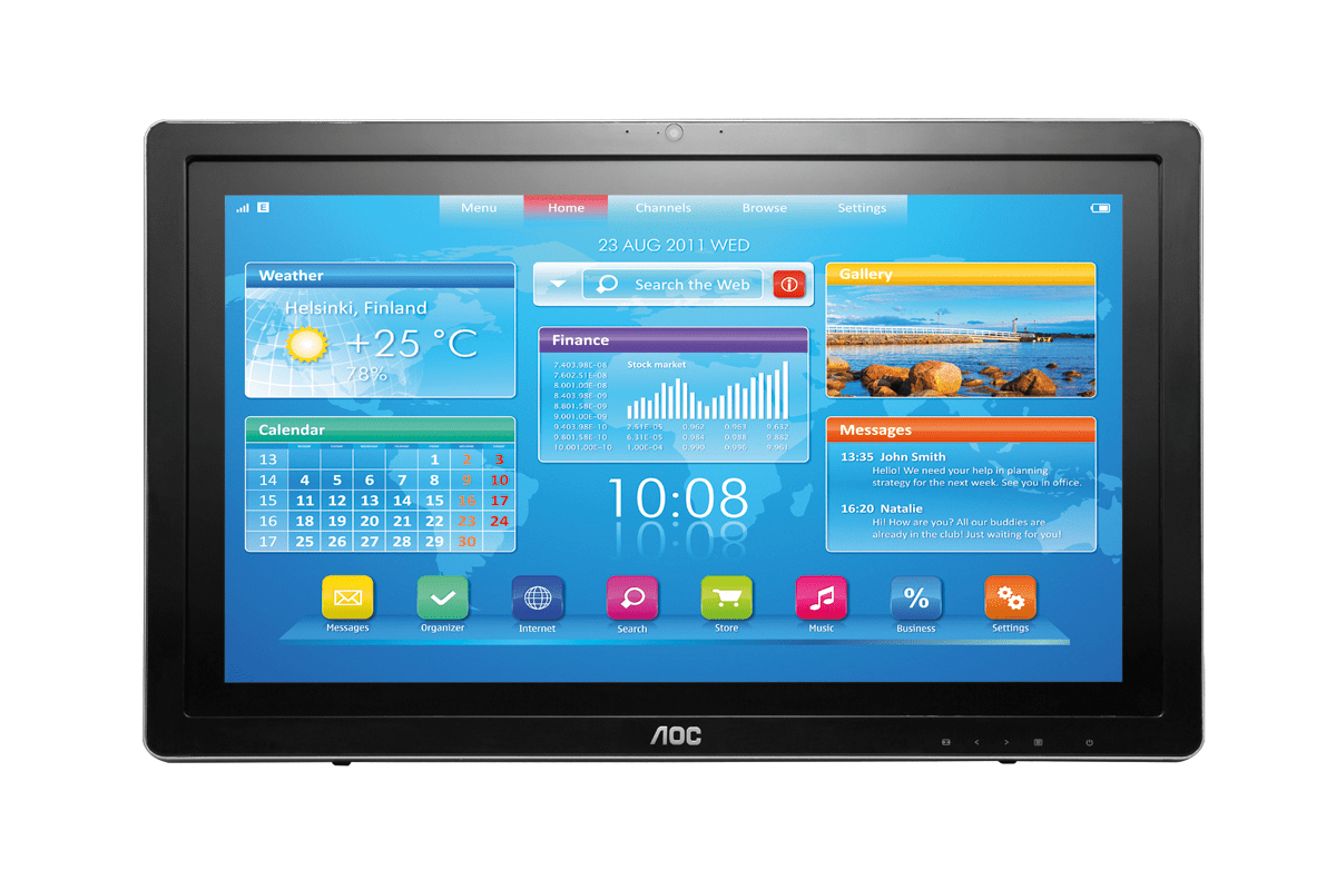 AOC A2072PWH/BK All-in-One PC/workstation – image 5
