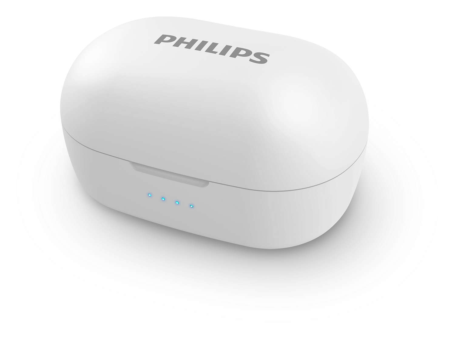 Philips 2000 series TAT2205 Wireless Bluetooth Earphones with Charging Case - White – image 4