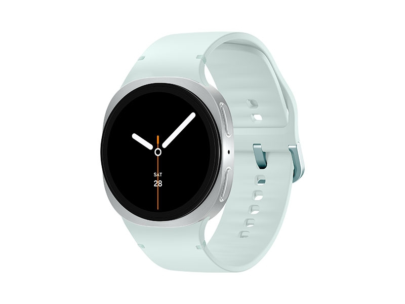 Samsung Galaxy Watch 8, Bluetooth, 40mm, Sport Band, White, S/M + Sport Band, Mint, M/L – image 1