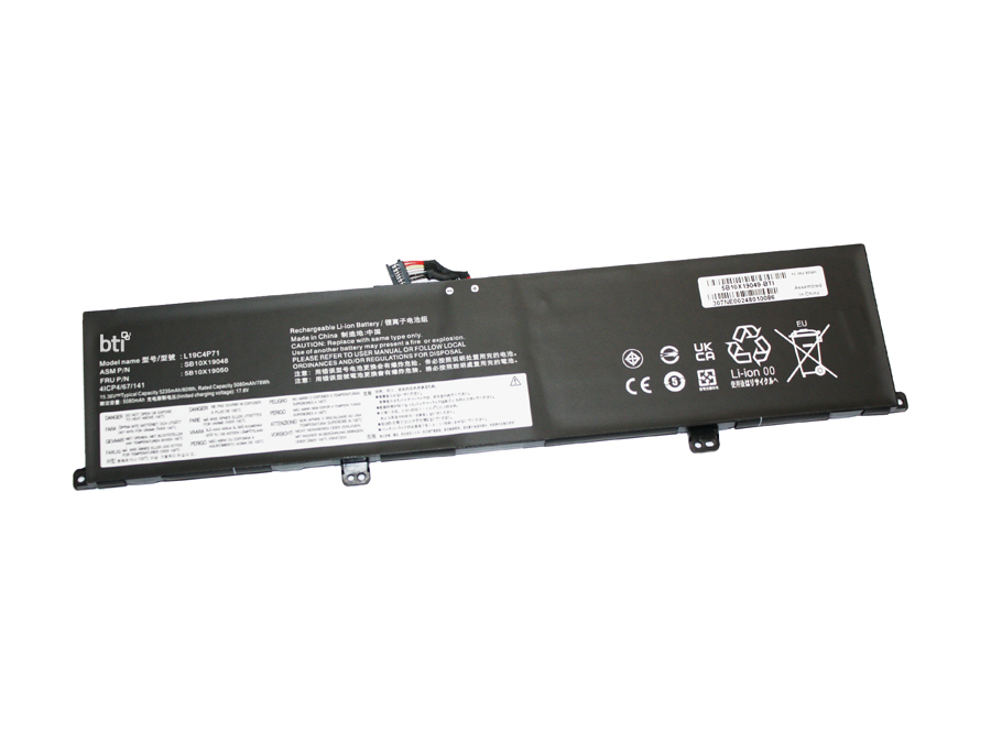 Origin Storage BTI 4C BATTERY TP P14S G5 batteria ricaricabile industriale Ioni di Litio 5210 mAh 15,36 V