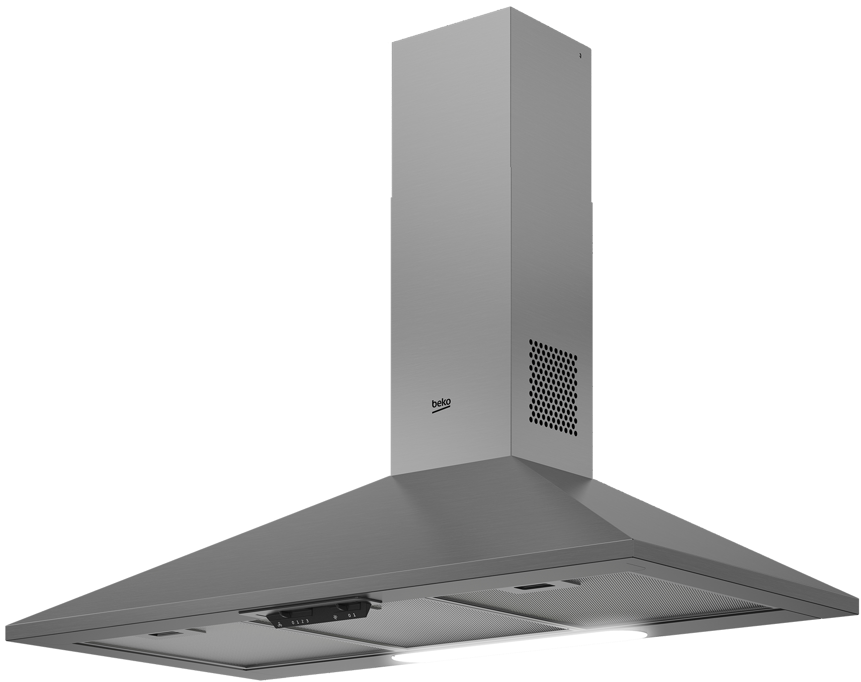 Beko HCP91310I cooker hood Pendant Stainless steel 395 m³/h – image 2
