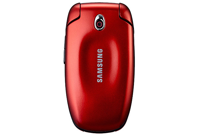 Samsung C520 4.24 cm (1.67") 74 g Red Feature phone