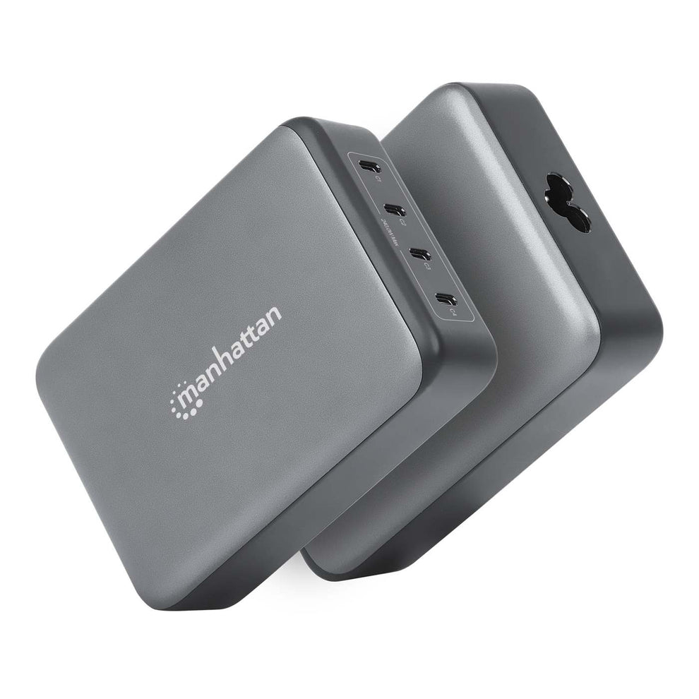 Manhattan Mains USB-C Laptop Charging Station 4-port, Universal charging for ALL laptops (incl power hungry gaming machines & equivalent) with ports to simultan – image 5