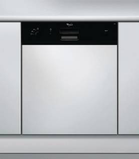 Whirlpool W64/1/NB dishwasher Semi built-in 12 place settings