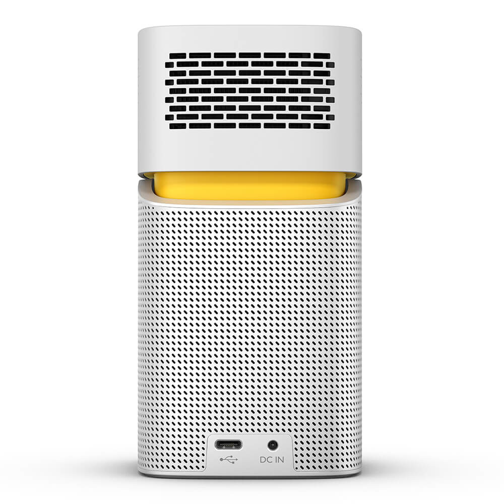 BenQ GV1 Short throw projector 200 ANSI lumens DLP WVGA (854x480) Silver, Yellow – image 4
