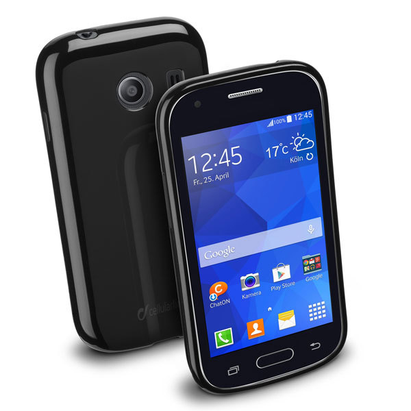 Cellularline SHCKGALACESTK mobile phone case Cover Black