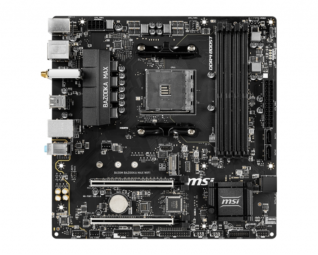 MSI B450M BAZOOKA MAX WIFI – image 1