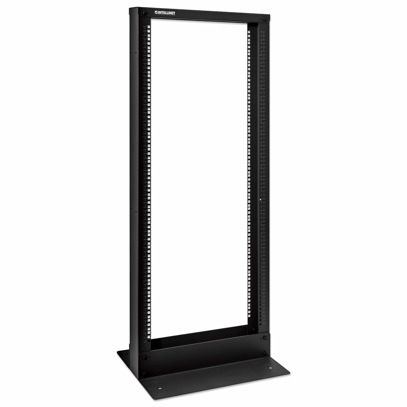Intellinet 715973 rack cabinet 26U Freestanding rack Black – image 2
