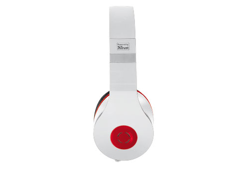 Trust 18533 headphones/headset Wired Head-band Calls/Music Black, Red, White – image 4