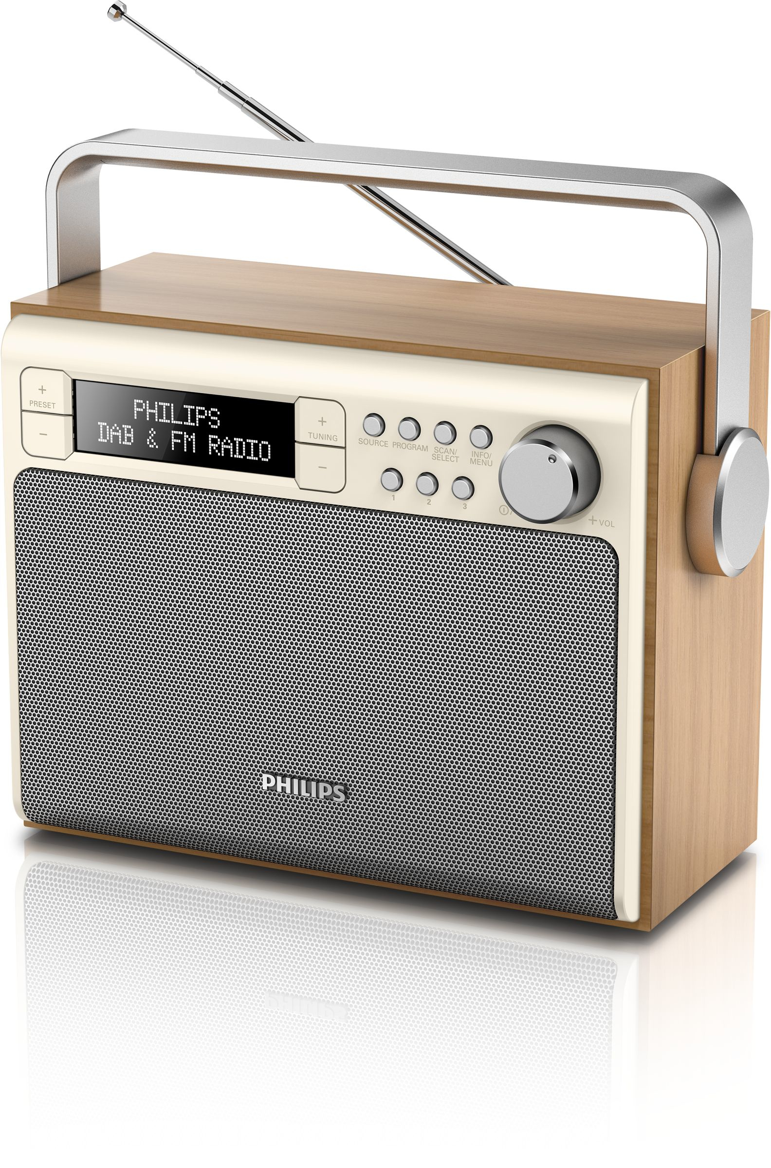 Philips AE5020/12 radio Portable Digital Grey – image 2