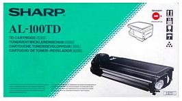 Sharp AL-100TD Black Developer Laser Toner Cartridge