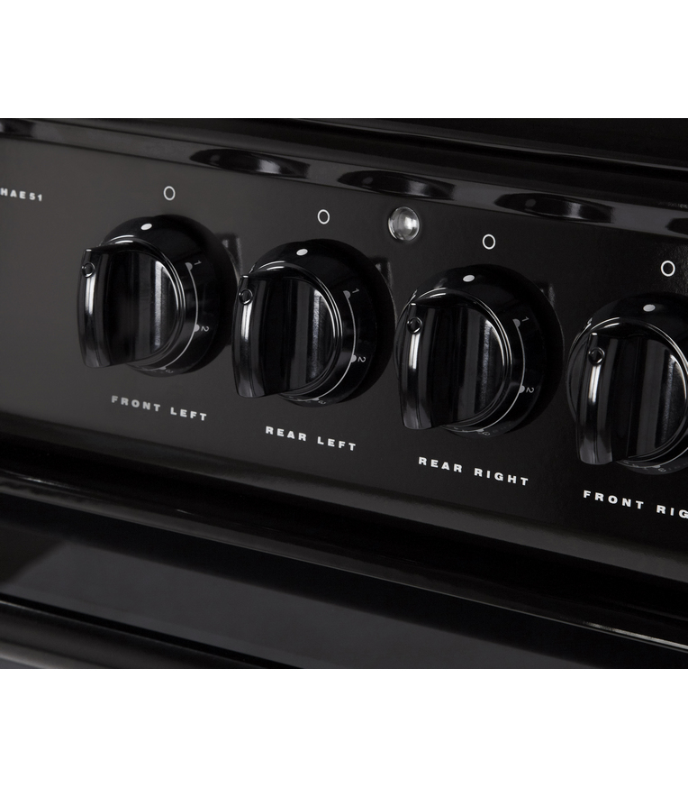 Hotpoint HAE51KS cooker Freestanding cooker Electric Ceramic hob Black – image 4