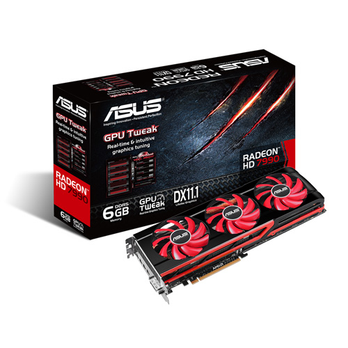 ASUS 90YV0480-U0NA00 graphics card AMD Radeon HD7990 – image 1