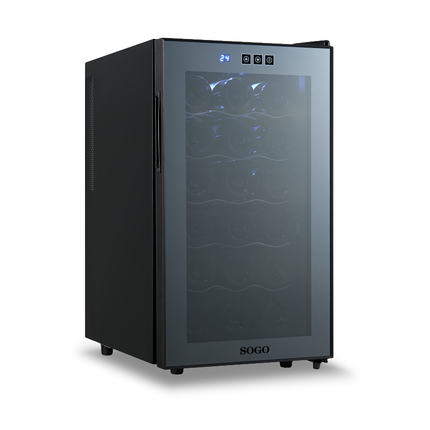 Sogo NEV-SS-21910 wine cooler Freestanding Stainless steel 18 bottle(s) – image 2