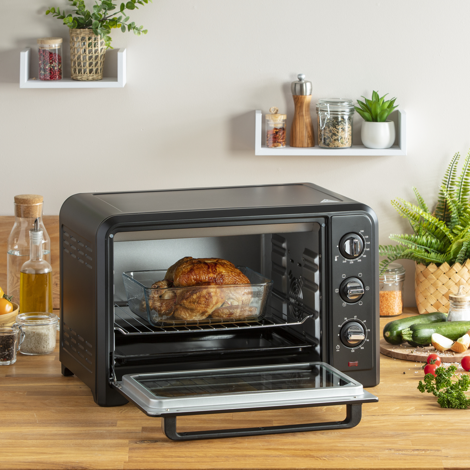 Moulinex OX4648 33 L 1600 W Black Grill – image 8