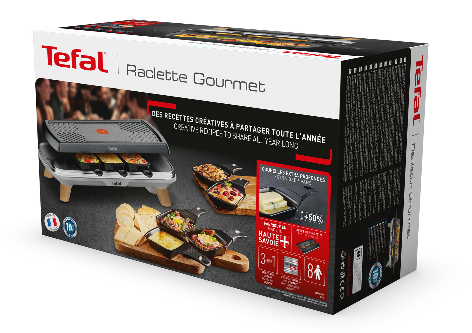 Tefal RE610D raclette grill 8 person(s) – image 7