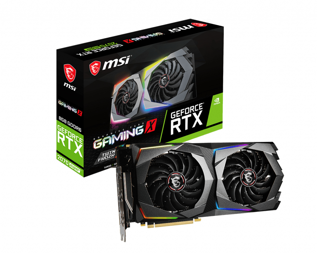 MSI V373-283R graphics card NVIDIA GeForce RTX 2070 SUPER – image 1
