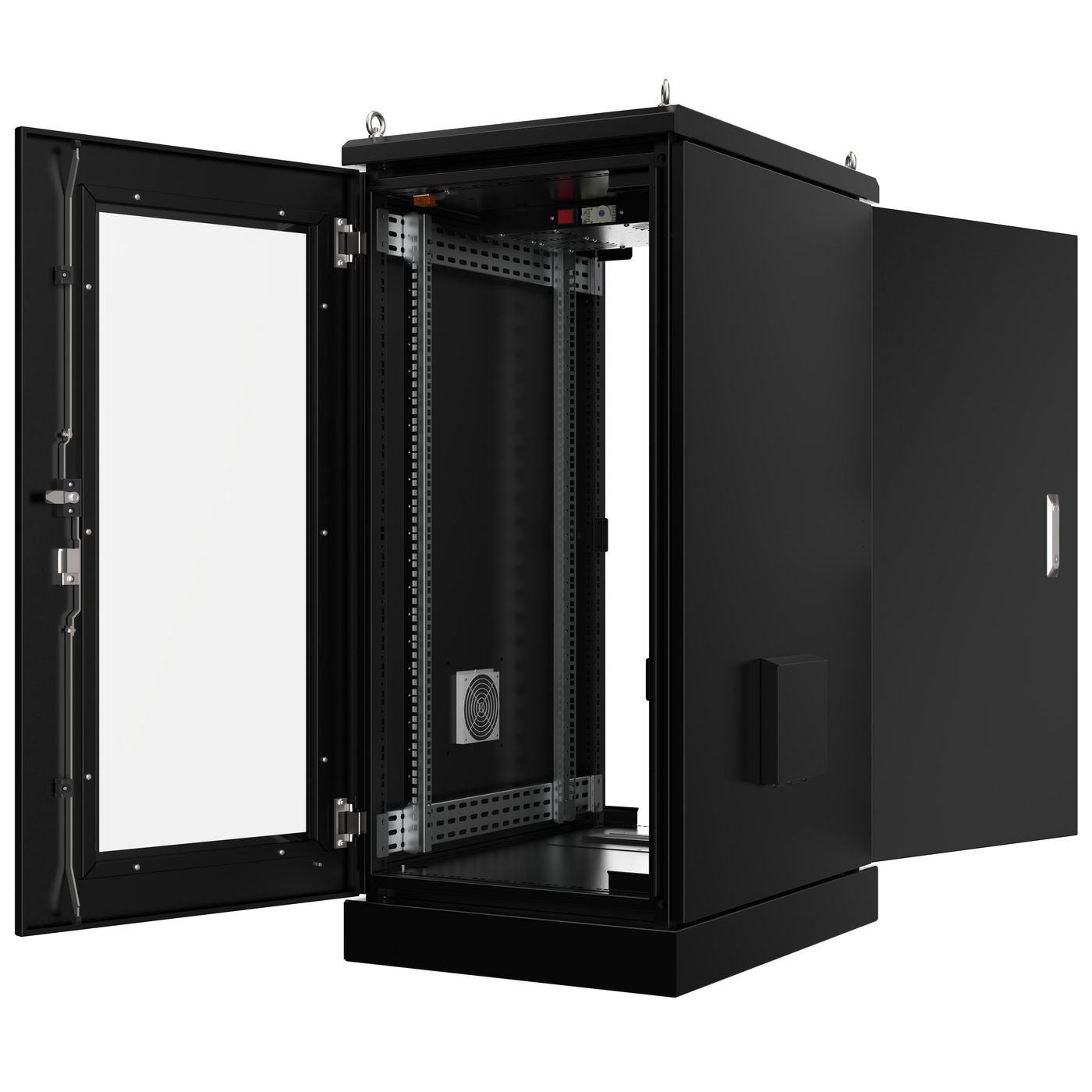 Lanview RDLIP55G22U68B rack cabinet 22U Black – image 2