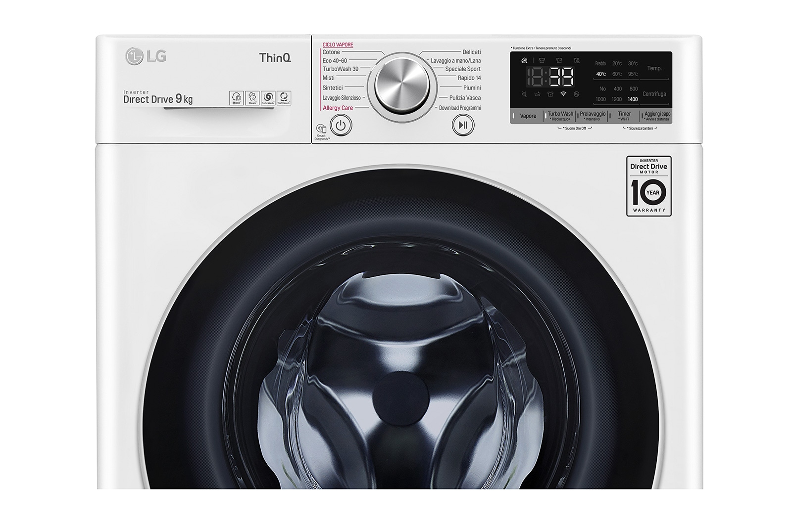 LG F4WV709S1E washing machine Front-load – image 6