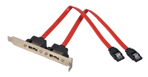 Lindy 2 x SATA/eSATA