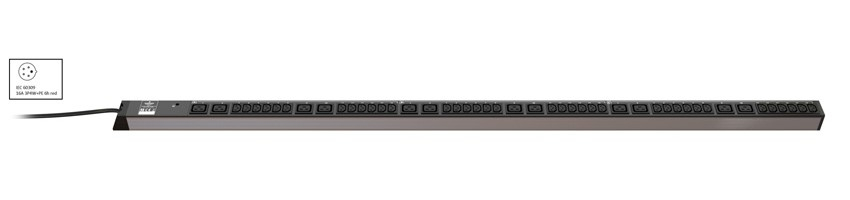 Vertiv MPE Rack PDU, elementary, 0U, input IEC 60309 230/400V