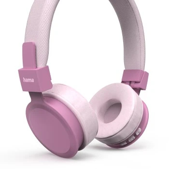 Hama 00184199 headphones/headset Wireless Head-band Calls/Music Bluetooth Pink – image 8