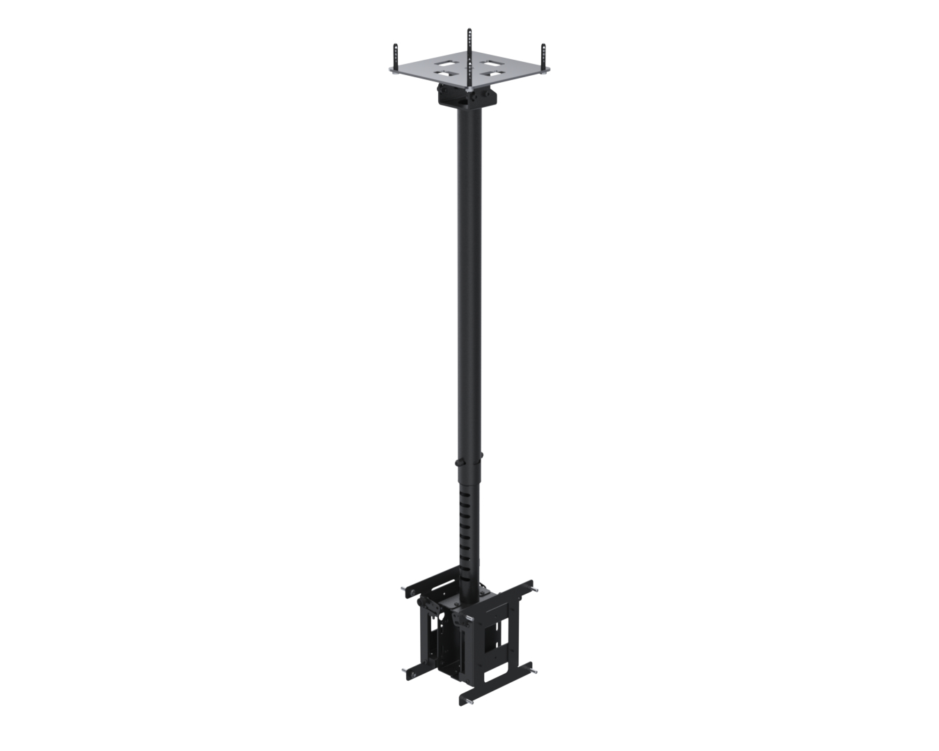 Ergonomic Solutions SpacePole Digital Signage BT2220AA-02 Supporto per display espositivi 1092 cm (43") Nero