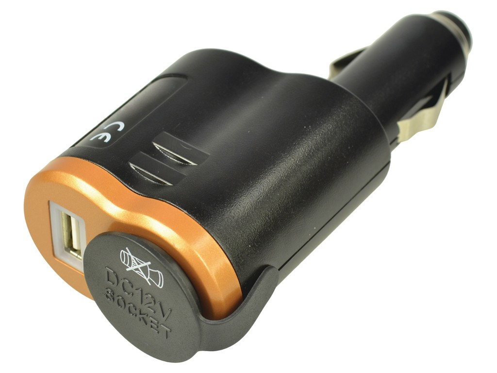 Duracell 12V In-Car Multiplier + 1A USB – image 2