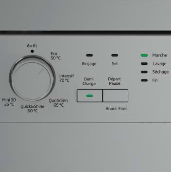 Beko DFS05011S dishwasher Freestanding 10 place settings – image 3