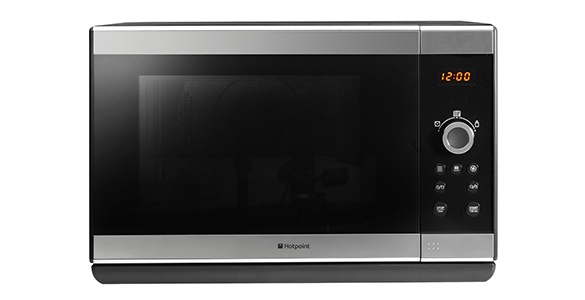 Hotpoint MWH2824X microwave Black, Stainless steel Countertop – image 3