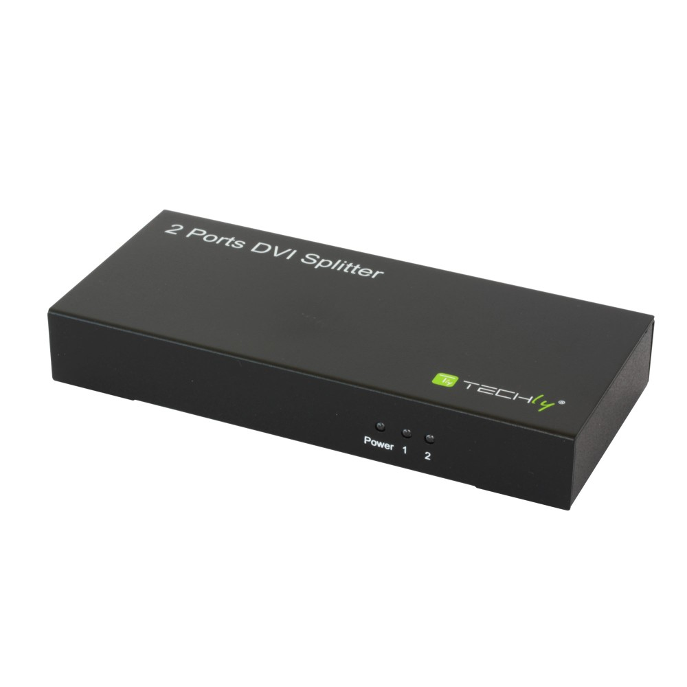 Techly ICKV102DTY video splitter DVI 2x DVI – image 2