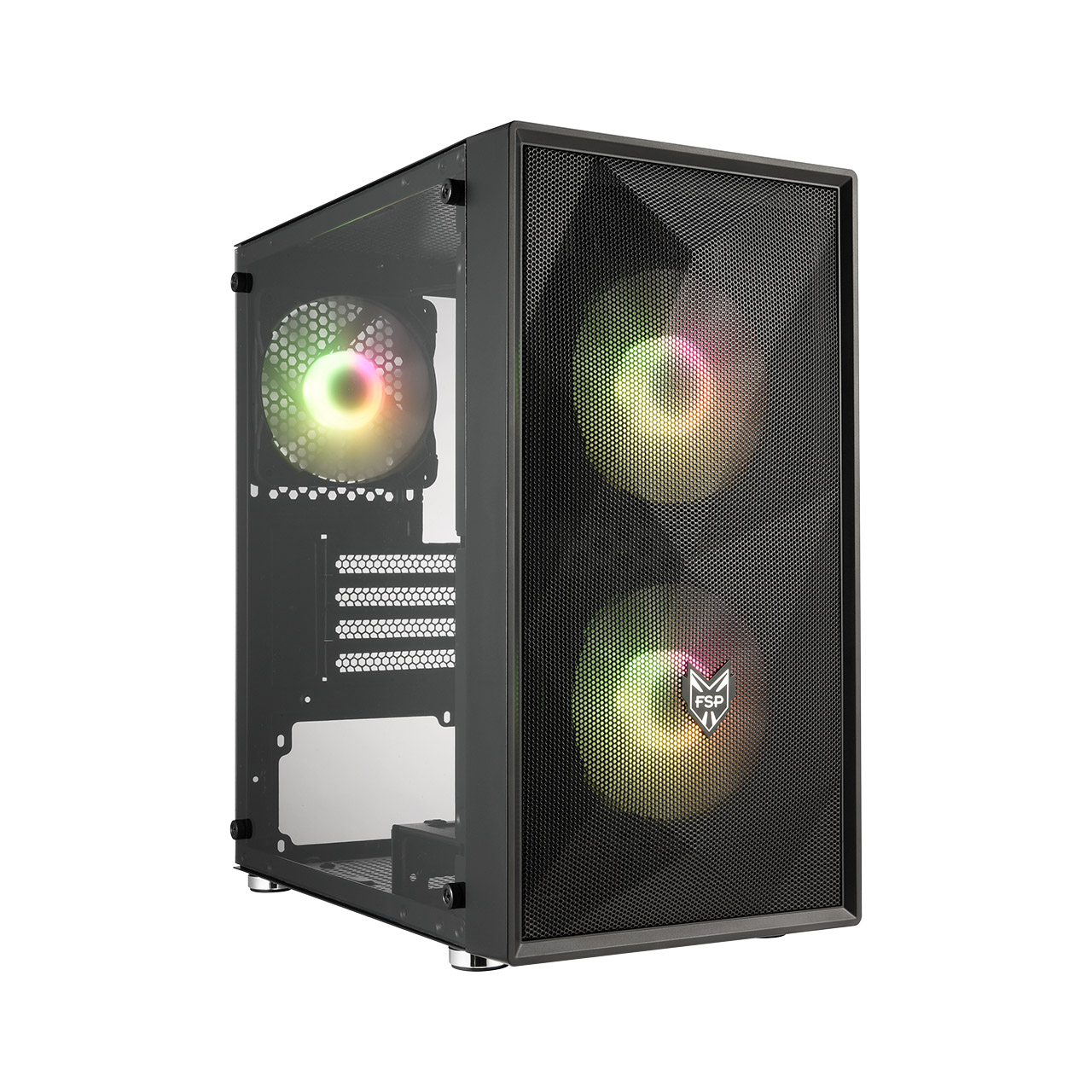 FSP CST130B computer case Mini Tower Black – image 5