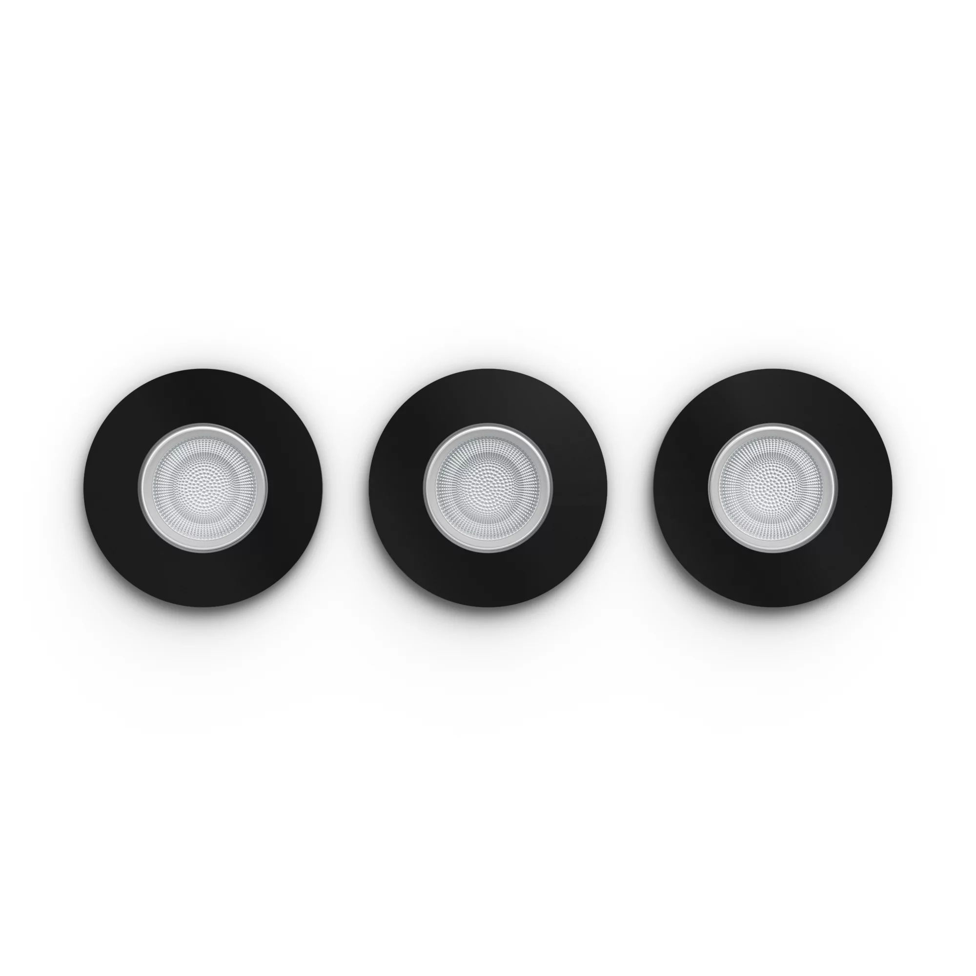 Philips by Signify Philips Hue White and colour ambience Three-pack Xamento recessed spotlight – image 3